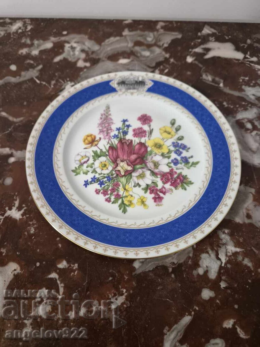 Beautiful porcelain platter with manufacturer's mark!!!