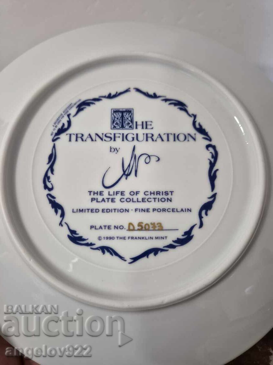 Platou frumos din porțelan cu marcaj de producător!!! - 5