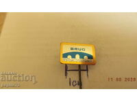 значка рекламна, BRUG,хранителни консерви