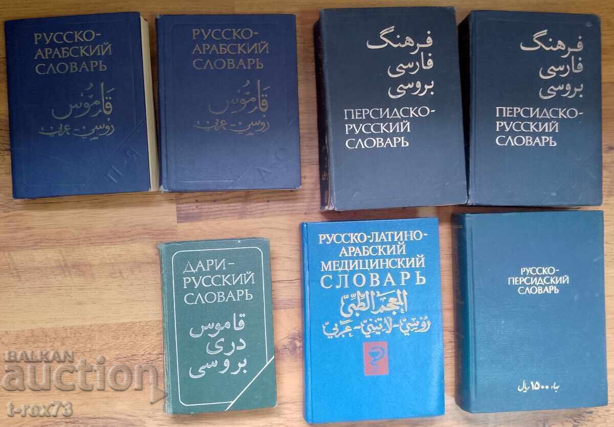 Lot dicționare - Arabă, persană, dari, farsi