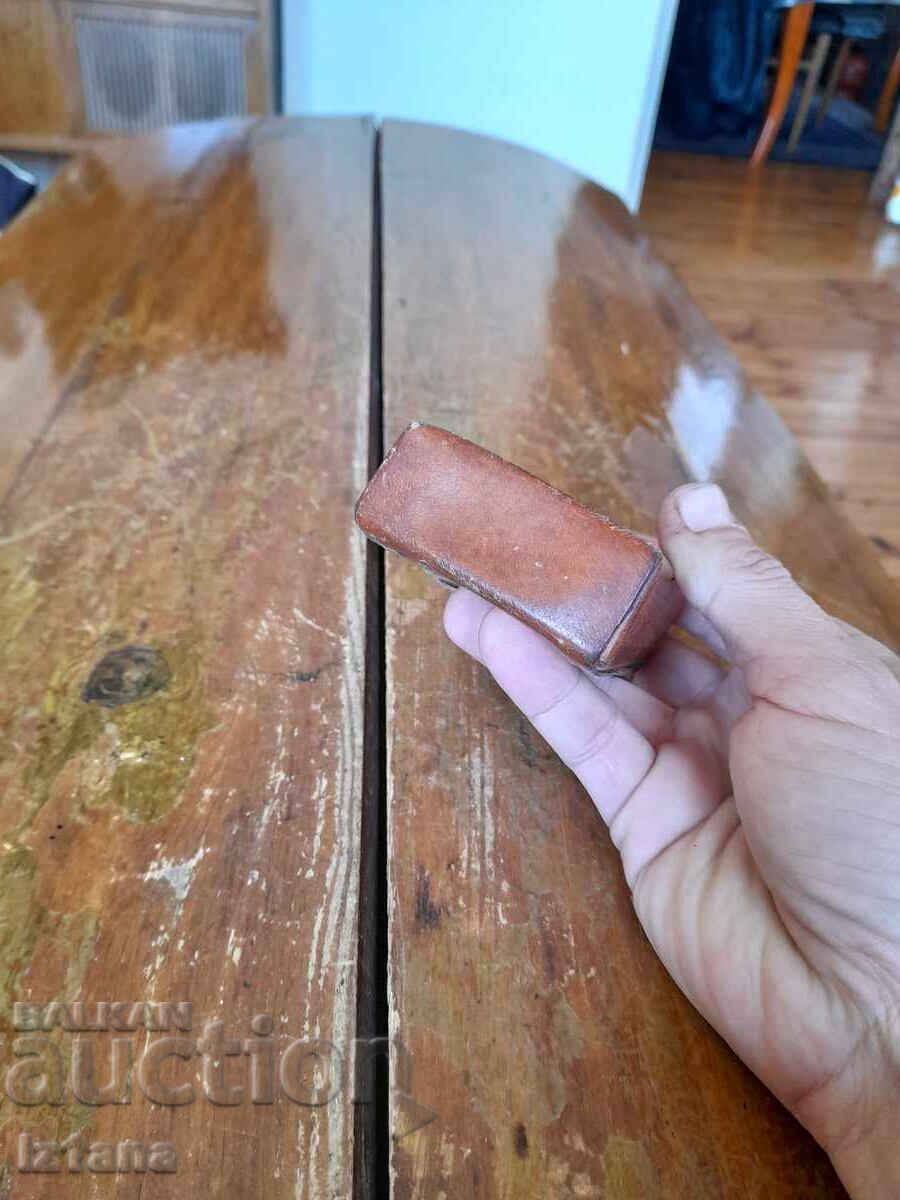 Стара кожена табакера за цигари,калъф - 6 Стара кожена табакера за цигари,калъф - 6