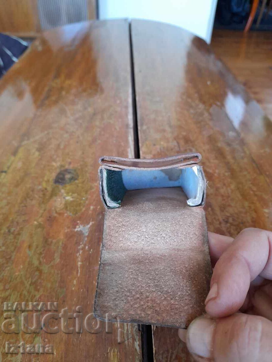 Стара кожена табакера за цигари,калъф - 7 Стара кожена табакера за цигари,калъф - 7