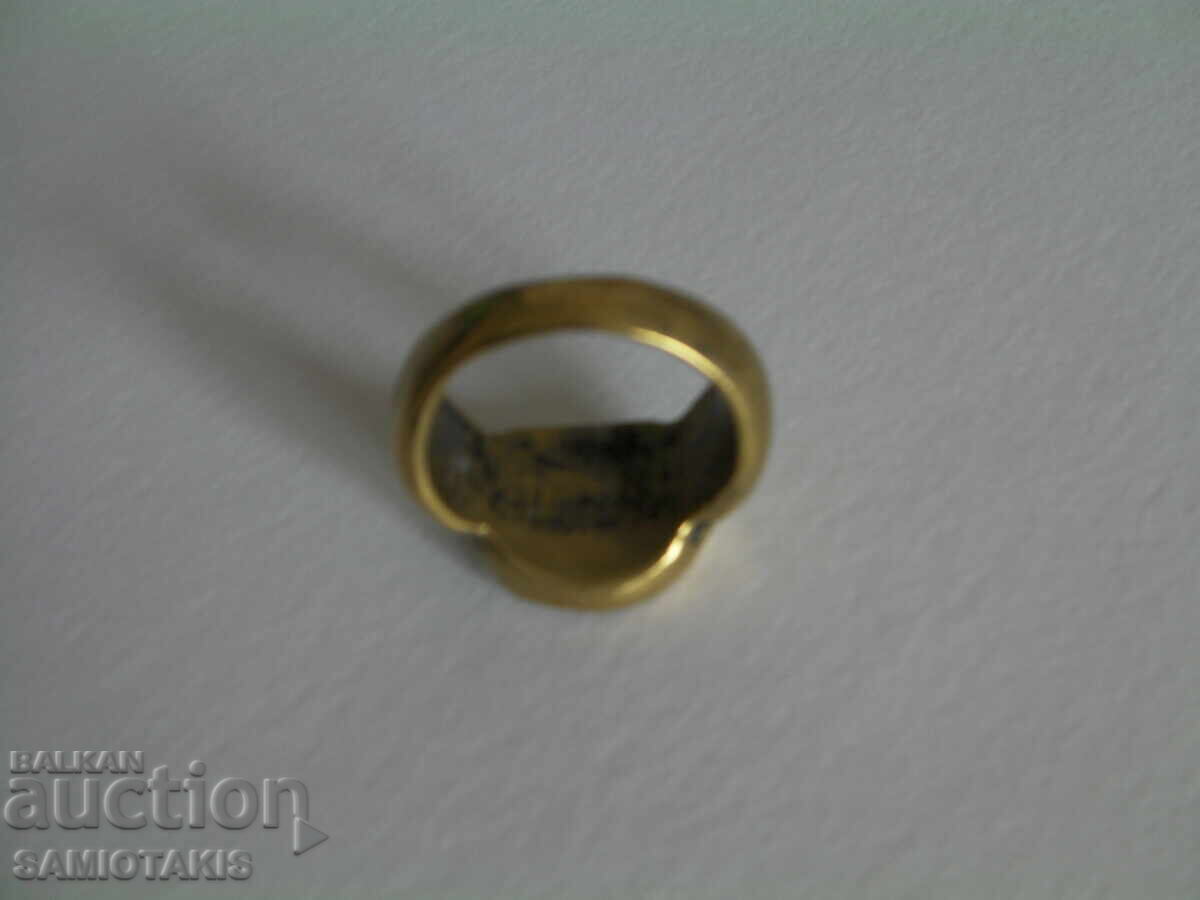 BRONZE RING OF KING PHILIP OF MACEDON - 7