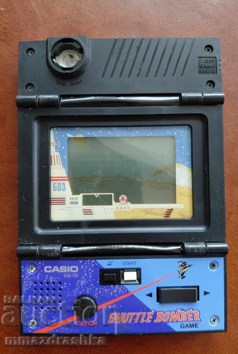 Joc din epoca socialistă Casio 1983 CG-70 Shuttle Bomber