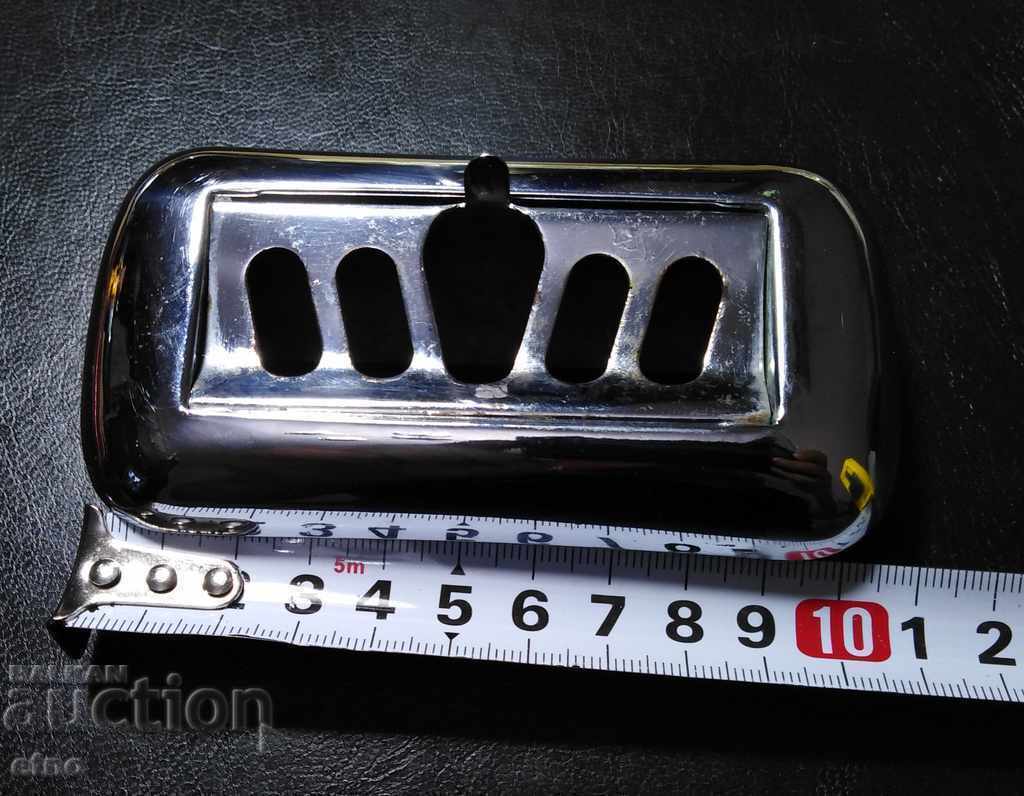 НИКЕЛИРАН ПЕПЕЛНИК ЗА РЕТРО АВТОМОБИЛНА " ВАРШАВА" - 6