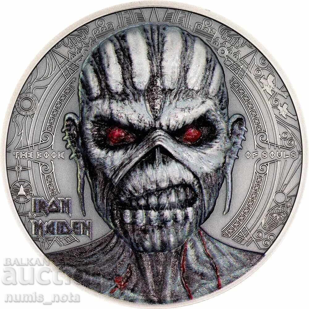 10 dollars 2024 Iron Maiden 2 oz. Silver Coin