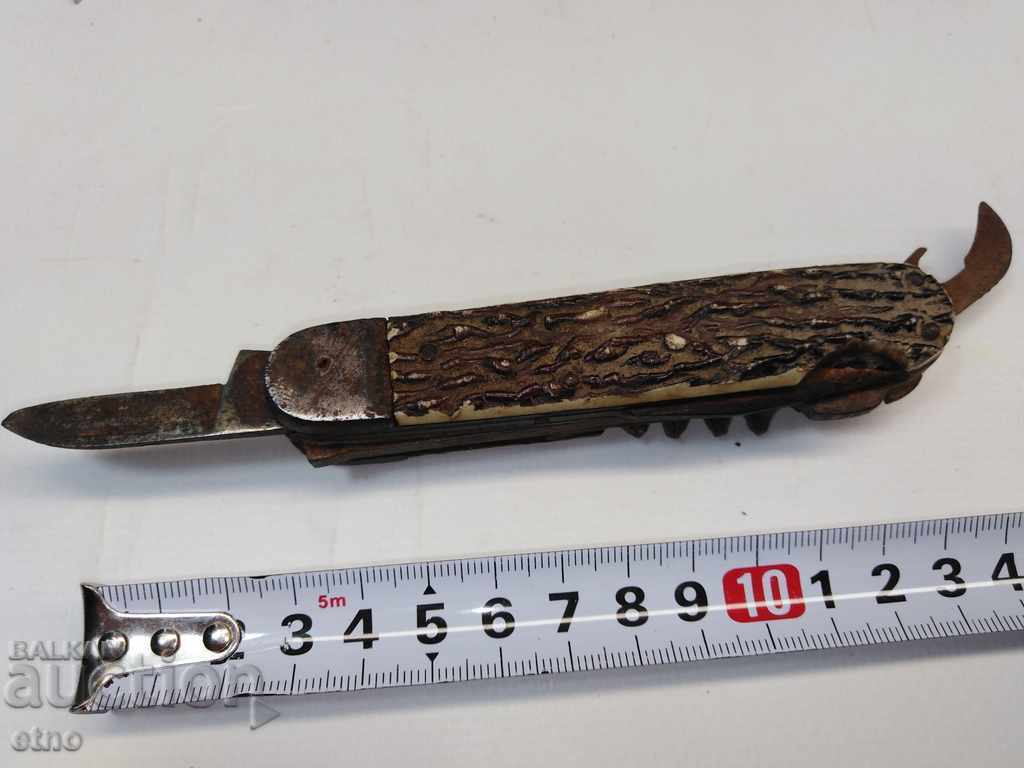 CUȚIT DE BUZUNAR GERMAN VECHI - 6