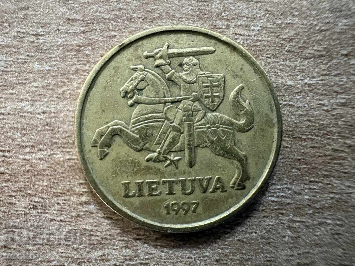 Lithuania - 20 cents (1997) with price € 0.10 | 0.20 BGN