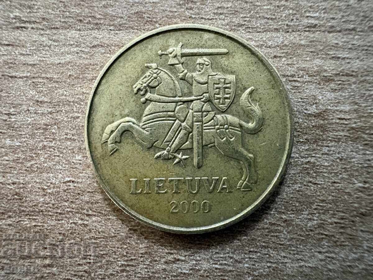 Λιθουανία - 50 σεντ (2000) με τιμή € 0.10 | 0.20 BGN