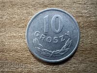 Πολωνία - 10 γρόσια (1949) - Αλουμίνιο