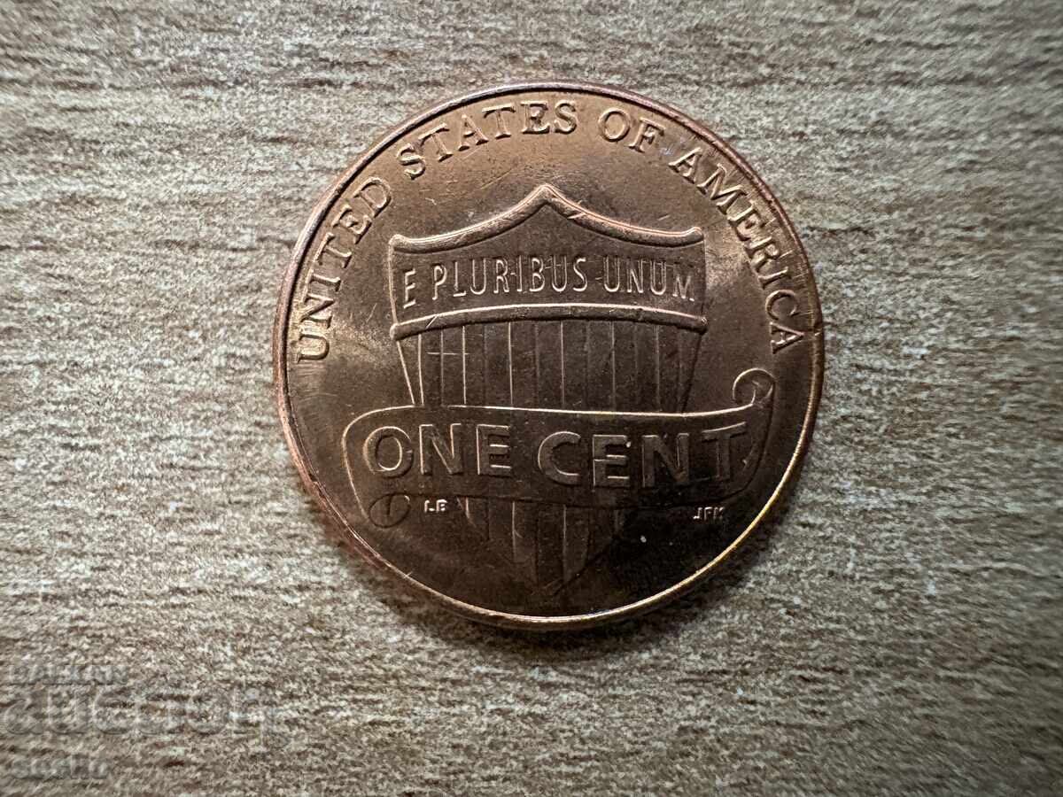 САЩ - 1 цент (2012) - D