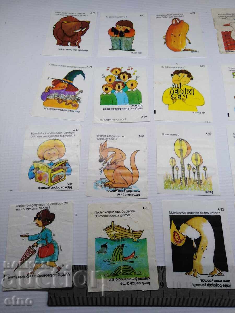 Livrarea 20 buc. POZE GUME DE MESTECAT