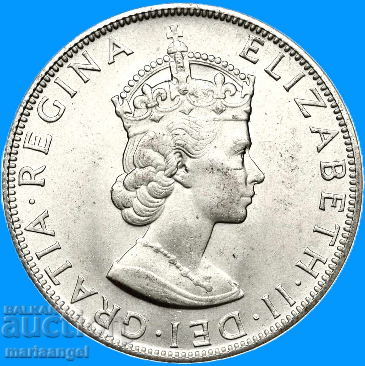 Regatul Unit 1 Coroană 1964 Bermuda 22,83g argint - 6