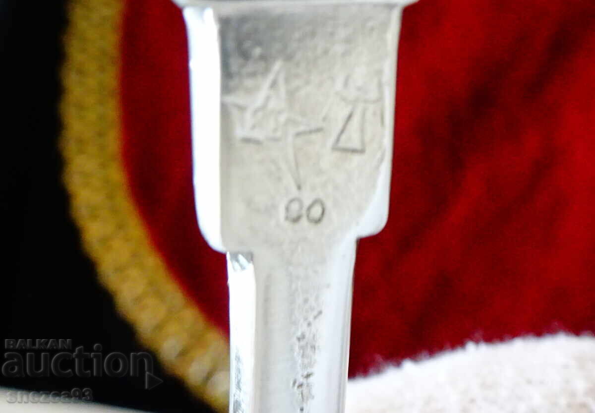 Κασσιτέρινη κουτάλα με φιγούρες συζύγων για γαμήλιο δώρο κασσιτέρου - 7