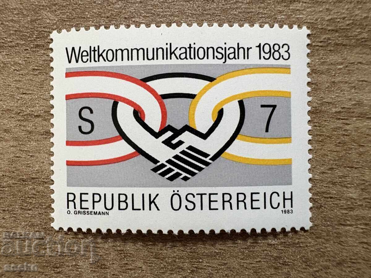 Αυστρία - Διεθνές Έτος Επικοινωνιών (1983) MNH