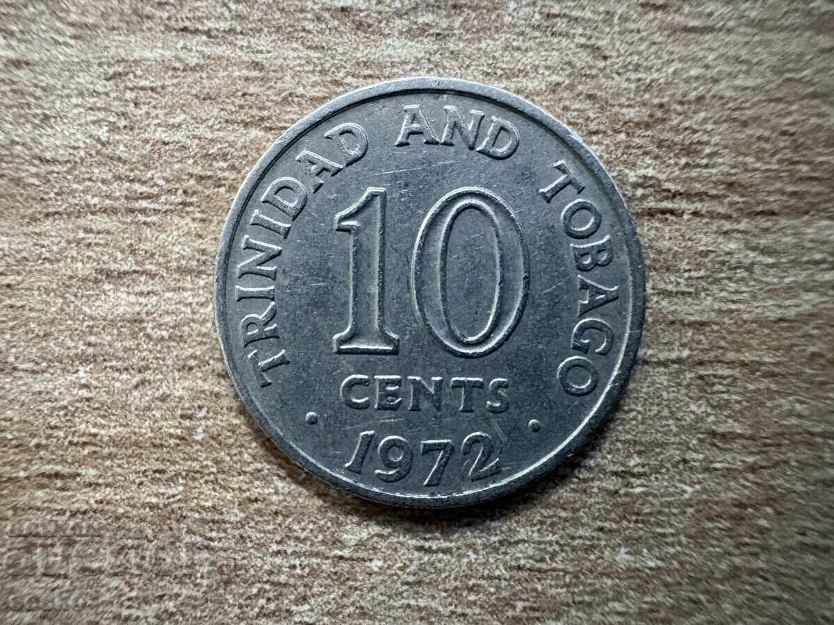 Τρινιντάντ και Τομπάγκο - 10 σεντς (1972)