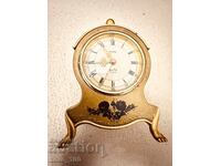 Desk clock with lantern