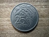 Τρινιντάντ και Τομπάγκο - 25 σεντς (1977)