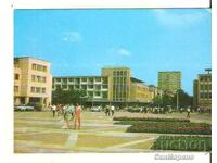 Картичка  България  Търговище Площад "Свобода"*