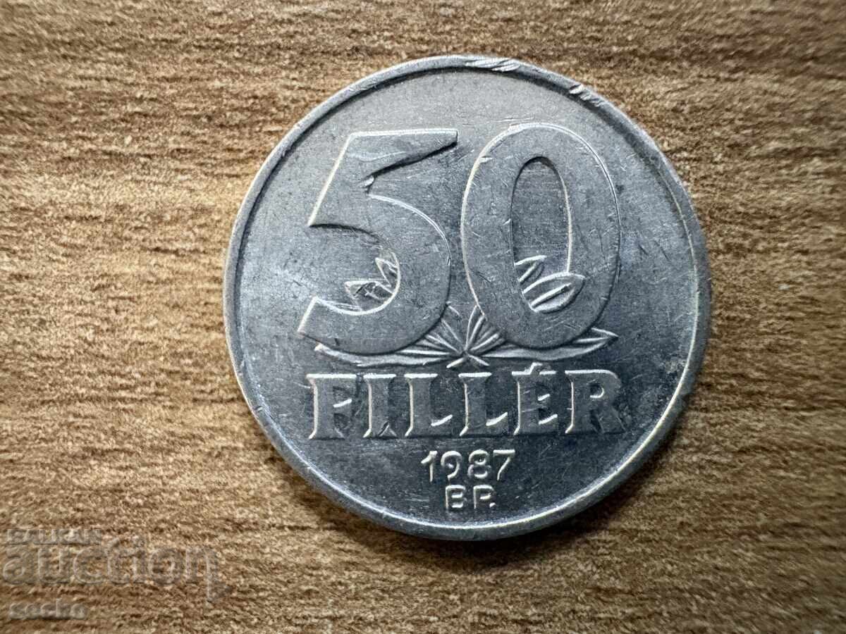 Hungary - 50 Filler (1987)