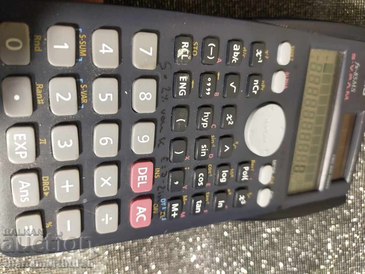 Аукцион Casio калкулатор