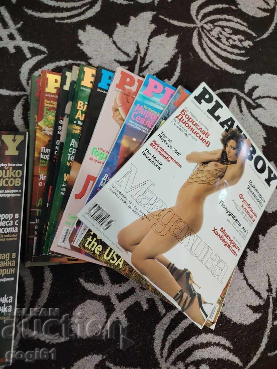 Revista Playboy de la numărul 1 la 20 cu preț € 30.00 | 58.68 BGN