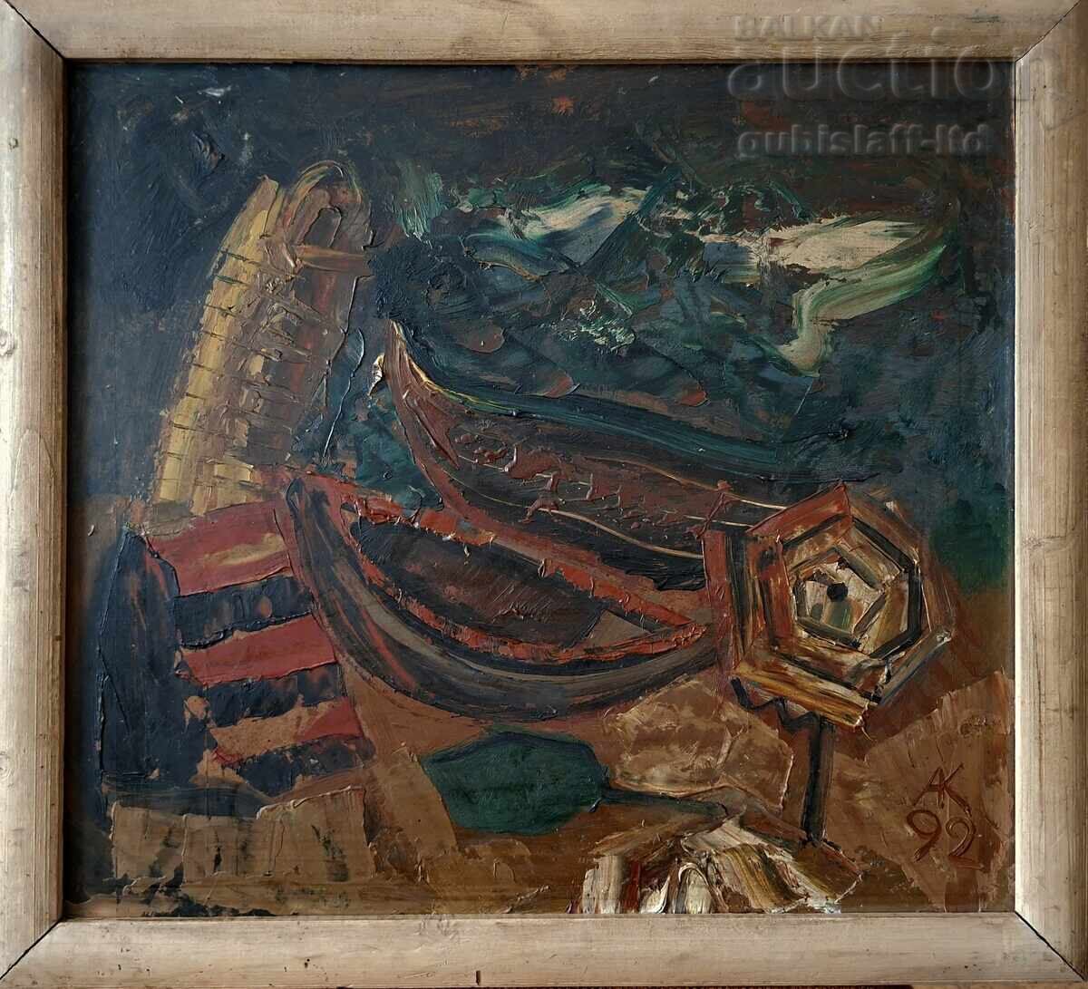 Πίνακας "Μετά την καταιγίδα", καλλ. Αθανάσιος Κοτσέφ, 1992