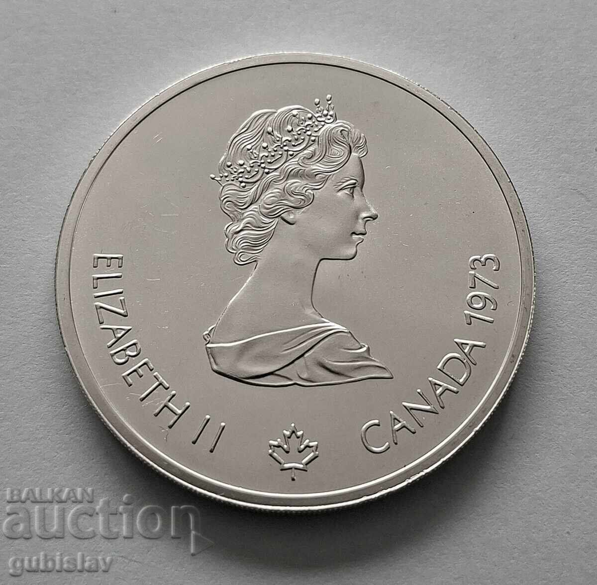 Ασημένιο νόμισμα 10 δολάρια 1973, Ολυμπιακοί Αγώνες, Μόντρεαλ με τιμή € 140.00 | 273.82 BGN