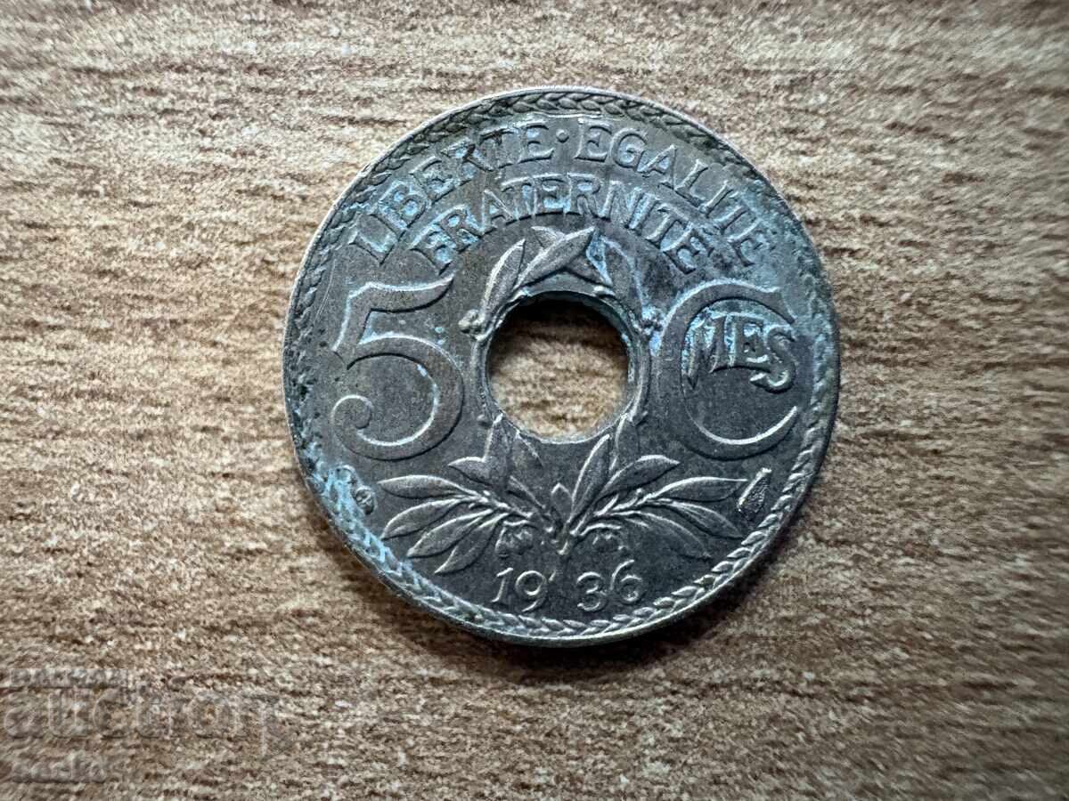 Γαλλία - 5 λεπτά (1936)