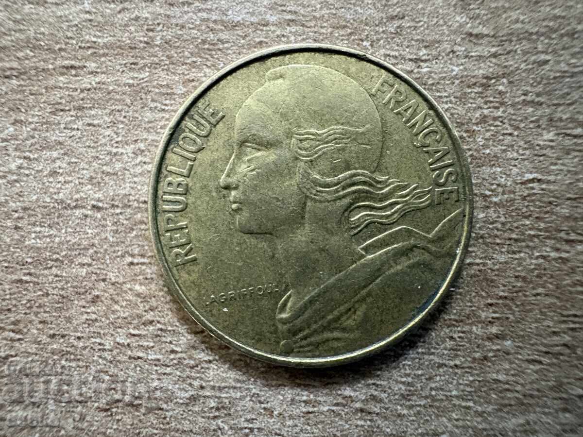 Franța - 10 centime (1985) cu preț € 0.18 | 0.35 BGN