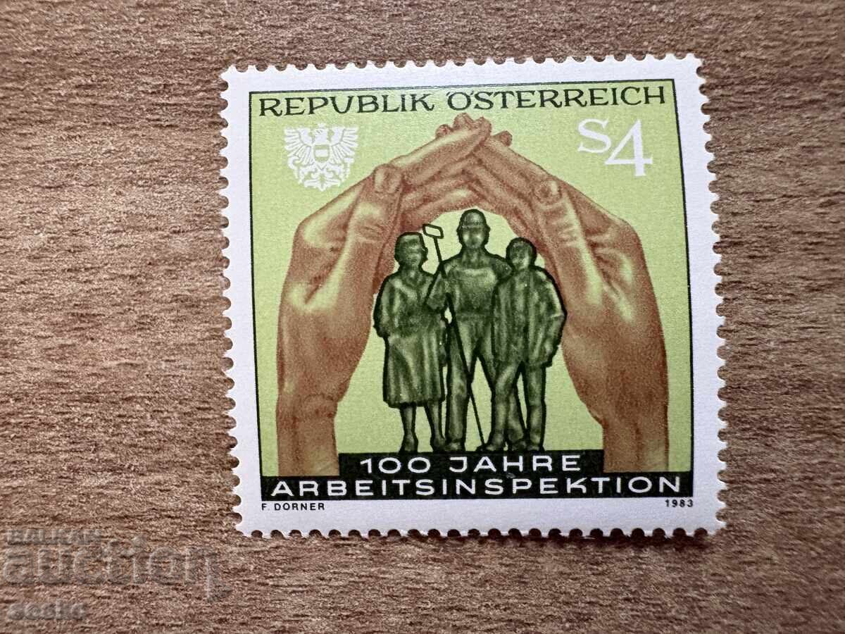 Austria - 100 g. inspecție de muncă (1983) MNH