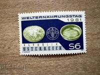 Austria - Ziua Mondială a Alimentației (1981) MNH