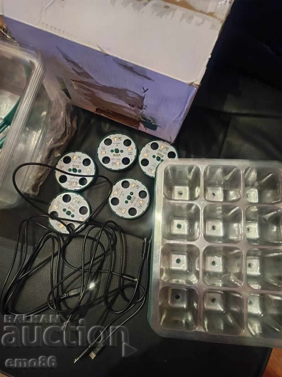 Παράδοση Σετ για καλλιέργεια σε θερμοκήπιο 5 τεμαχίων