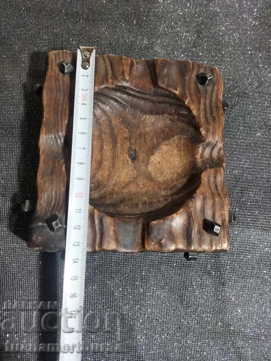wooden ashtray - 5