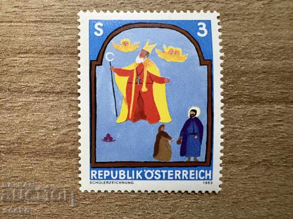 Austria - Desen pentru copii (Sfântul Nicolae) (1983) MNH Austria - Desen pentru copii (Sfântul Nicolae) (1983) MNH