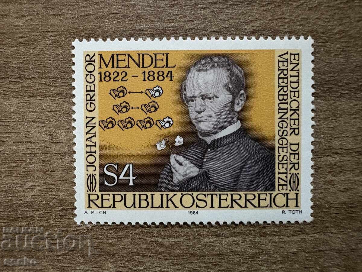 Austria - 100th Anniversary of the Death of Johann Gregor Mendel (1984) MNH Austria - 100th Anniversary of the Death of Johann Gregor Mendel (1984) MNH