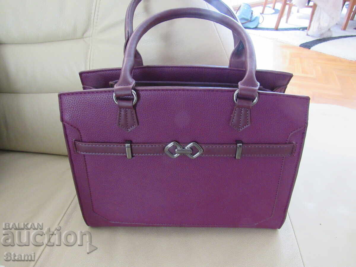 Auction  Purple women's handbag