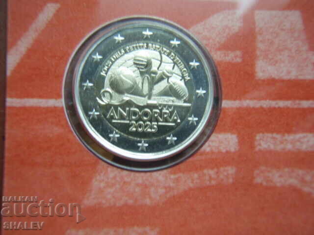 Livrarea 2 Euro 2025 Andorra /Andora "Jocuri ale țărilor mici" (1) 2 euro