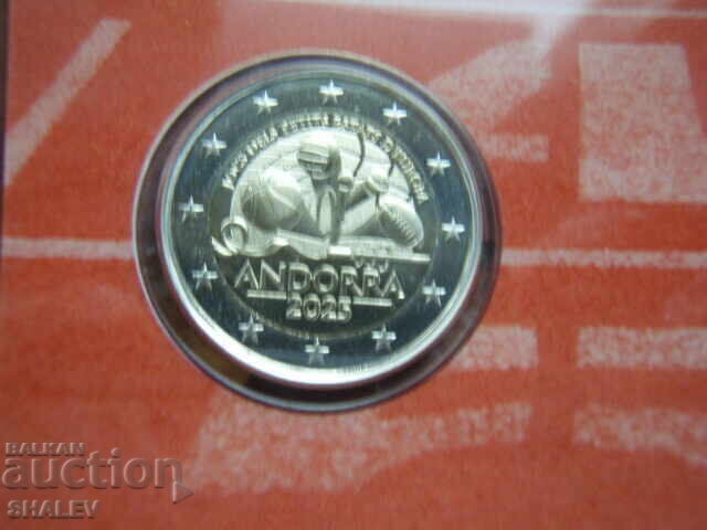 Licitație 2 Euro 2025 Andorra /Andora "Jocuri ale țărilor mici" (1) 2 euro