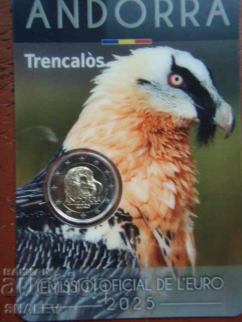 Licitație 2 Euro 2025 Andorra / Andora "Vultur pleșuv" (2) Unc (2 euro)