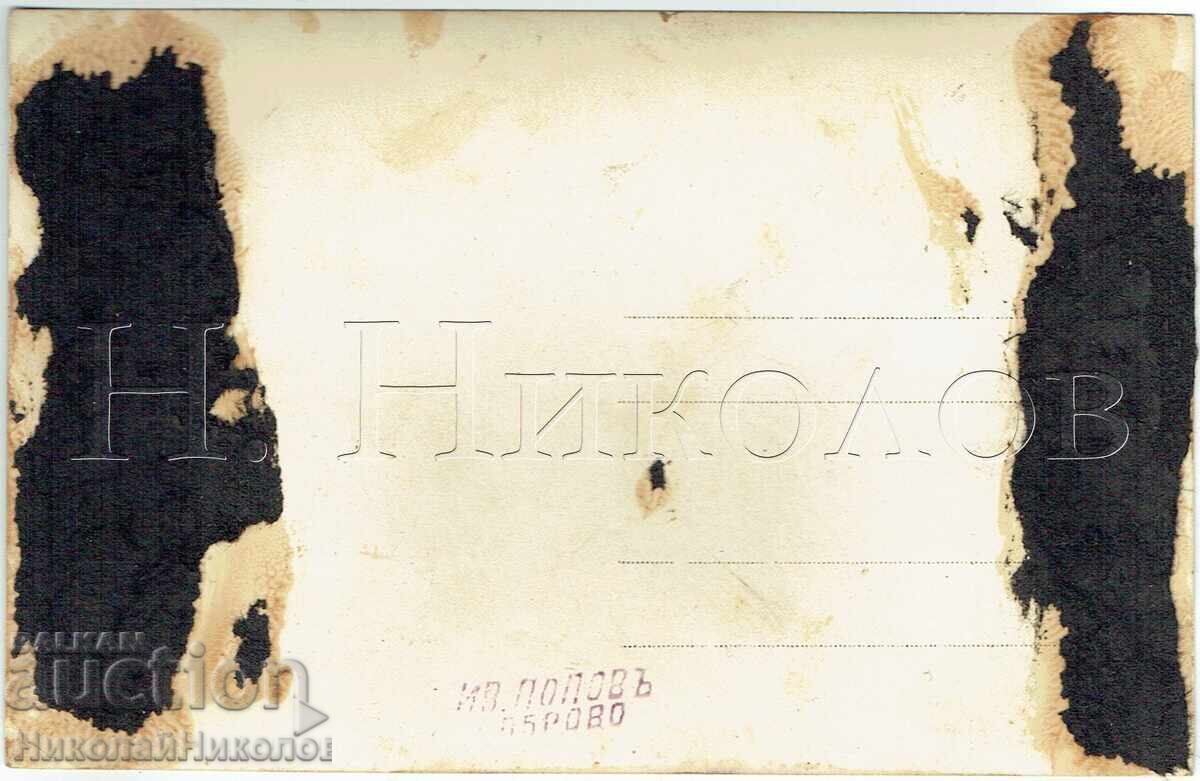 OLD PHOTO GABROVO YOUNG MAN IN STUDIO PHOTO "IV. POPOV" J458 with price € 3.00 | 5.87 BGN