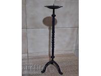 Candlestick wrought iron