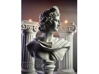 Ancient Greek Figurine "Apollo" - 31 cm (MARBLE COMPOSITE)