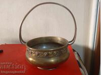 стара месингова купичка,бомбониера