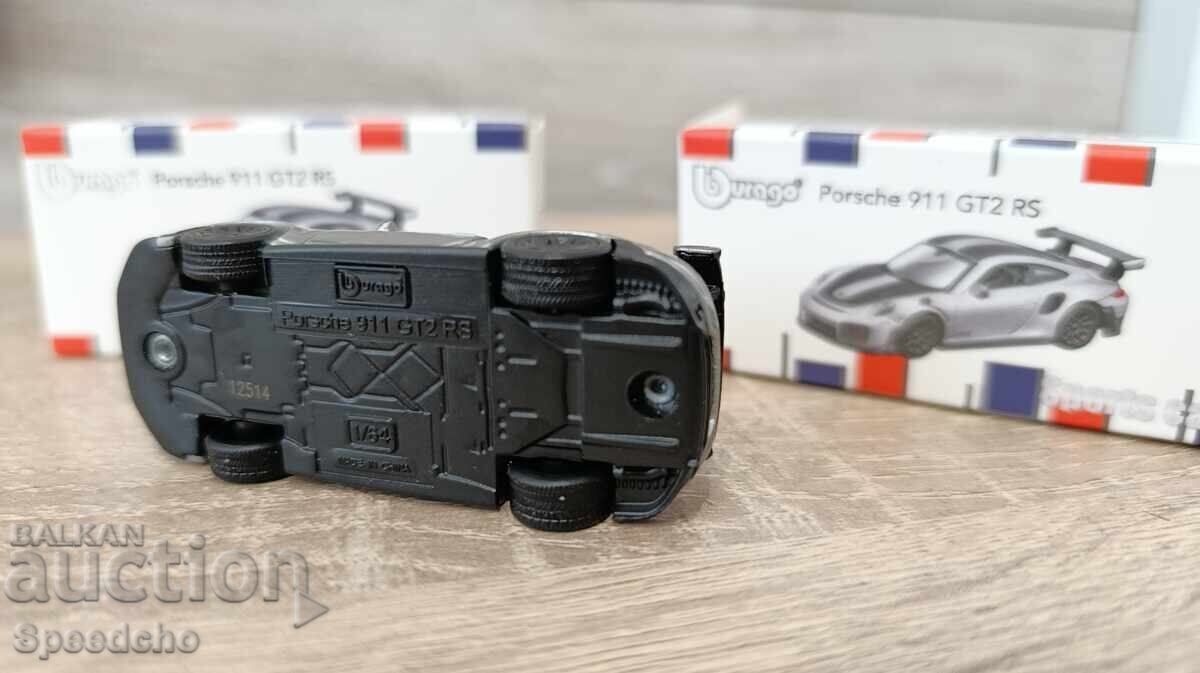 Mașinuță metalică Bburago Porsche 911 - nedeschisă - 5 Mașinuță metalică Bburago Porsche 911 - nedeschisă - 5