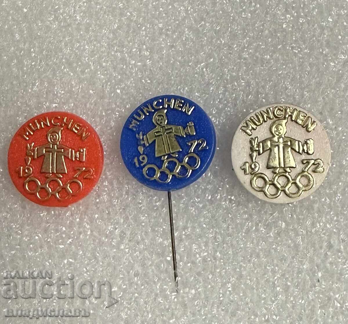 Σετ Ολυμπιακά σήματα Μόναχο 1972