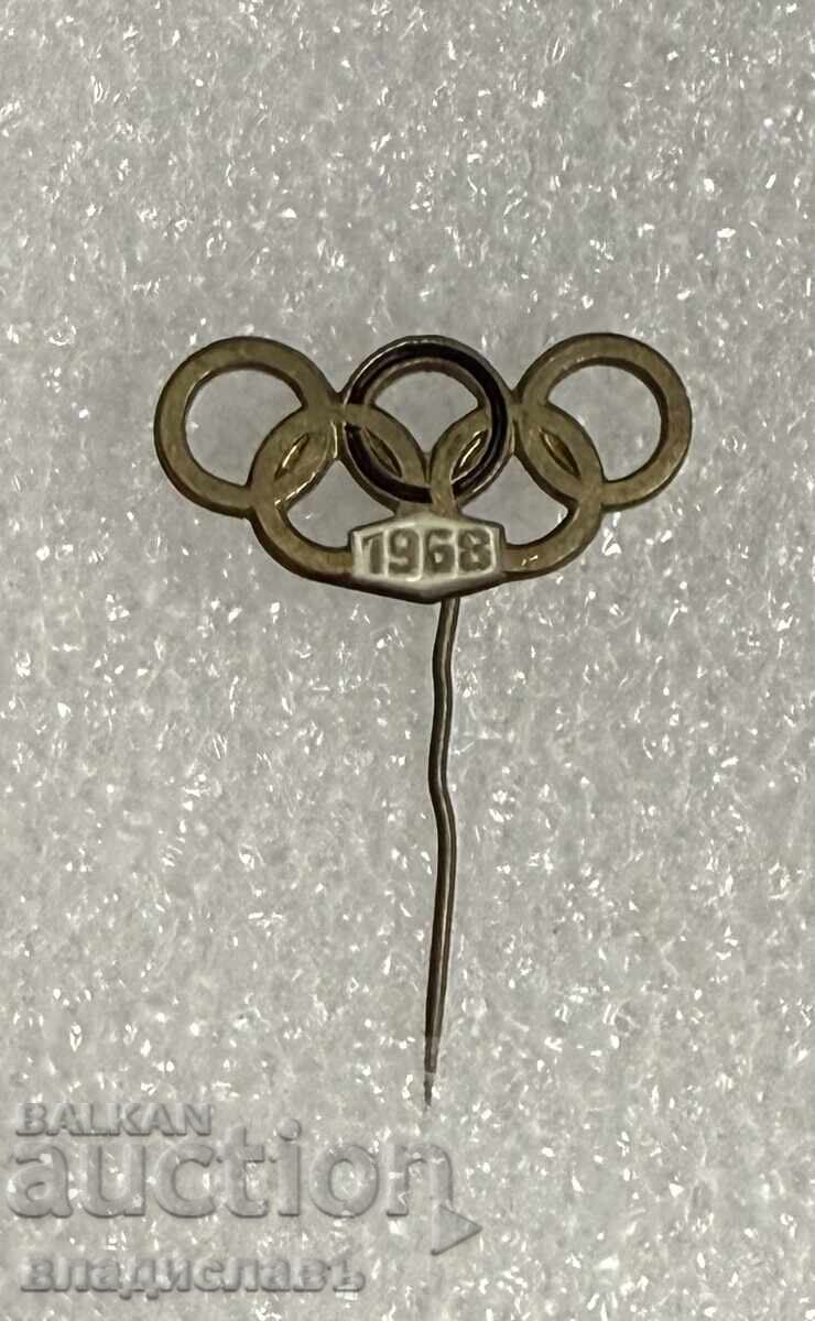 Olympic badge 1968