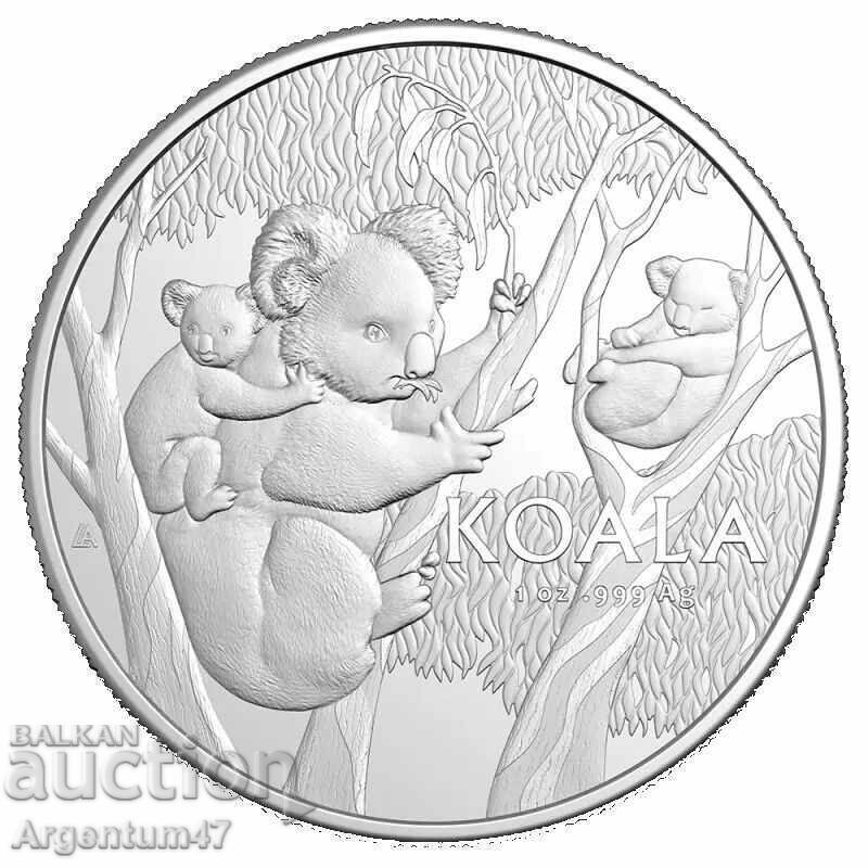 ΠΡΟΣΦΟΡΑ!!! ΑΣΗΜΙ 1 OZ 2026 ΑΥΣΤΡΑΛΙΑ - KOALA RAM