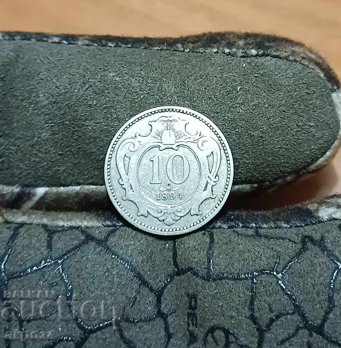 10 heller Austria 1894 10 heller Austria 1894