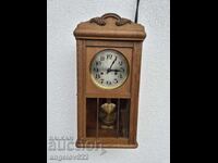 Немски стенен часовник Hamburg American РАБОТЕЩ